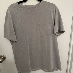 Lululemon Pocket Tee Short Sleeve T-Shirt Grey Men’s Large
